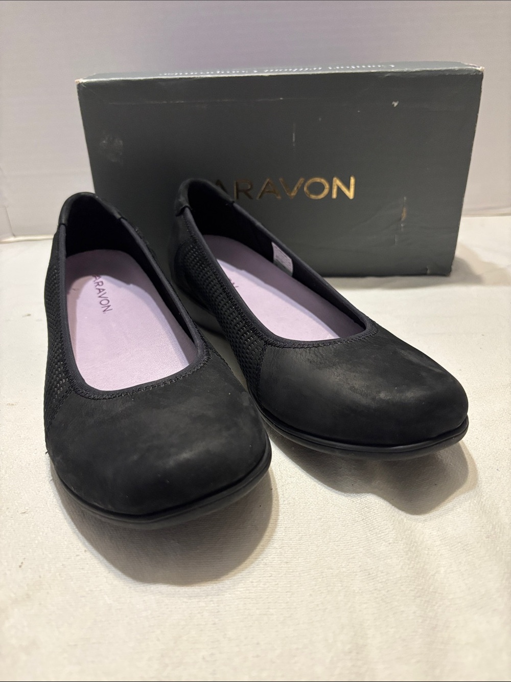 Aravon Abbey Ballet Flats, Size 11, NIB